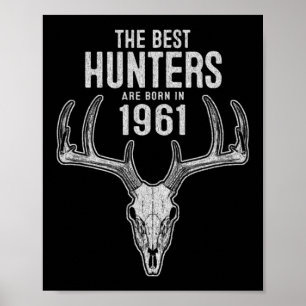 Geschenk für die 61-jährige Hirschjägerjagd 1961 6 Poster