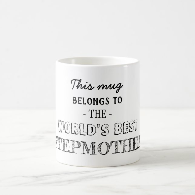 Geschenk für die beste Stepmutter Kaffeetasse (Mittel)