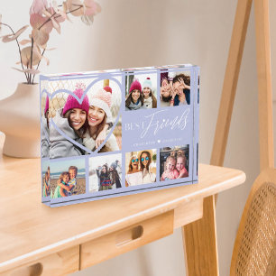 Geschenk für die besten Freunde 7 Foto Collage Her