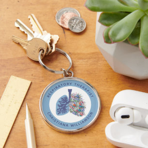 Geschenk für die blorale Lunge Schlüsselanhänger