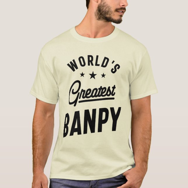 Geschenk für die größte Banpy der Großvater-Welt T-Shirt (Vorderseite)