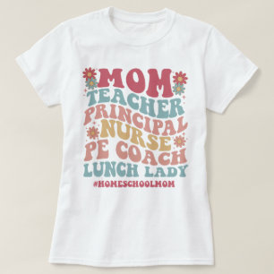 Geschenk für die Mama Charlotte Mason Groovy Mama T-Shirt