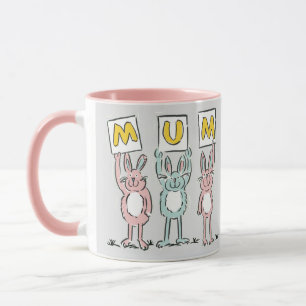 Geschenk für die Mama Fun Kanbits Design Tasse