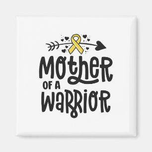 Geschenk für die Mutter eines Kriegers Familie Kin Magnet