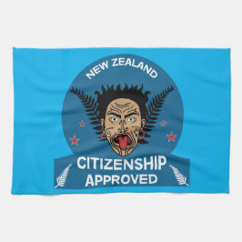 Geschenk für die neuseeländische Staatsbürgerschaf Geschirrtuch