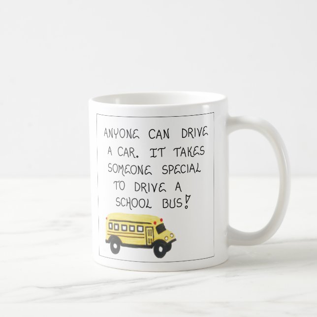 Geschenk für die Tasse des Busfahrers - Schoolbus (Rechts)