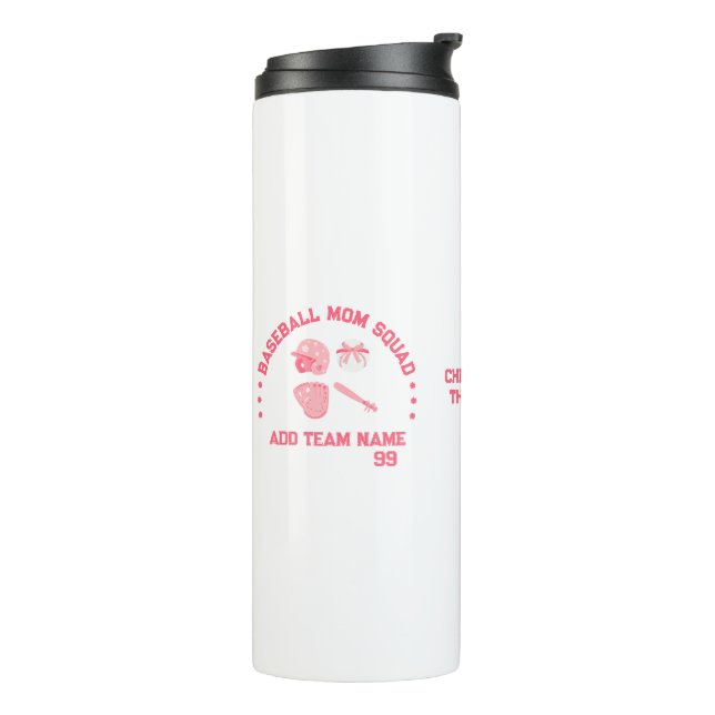 Geschenk für die Thermal-Tumbler-Mama im Baseball Thermosbecher (Nach links gedreht)