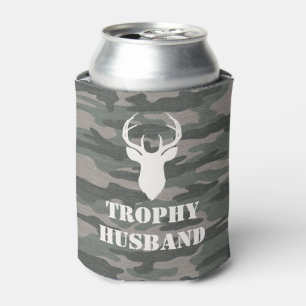 Geschenk für Ehemann Camo-Trophäen-Ehemann Dosenkühler