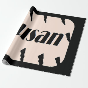 Geschenk für ein Mädchen namens Susan Geschenkpapier