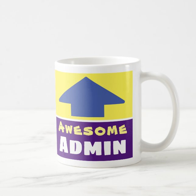 Geschenk für einen Admin Kaffeetasse (Rechts)