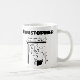 Geschenk für einen Alarm-Gerät mit Namen Kaffeetasse