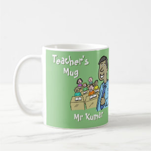 Geschenk für einen asiatischen männlichen Lehrer. Kaffeetasse