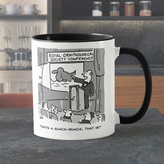 Geschenk für einen Birdwatcher oder Vogelbeobachte Tasse (Von Creator hochgeladen)