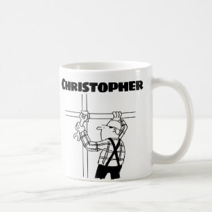 Geschenk für einen Gerüstbauer mit Namen Kaffeetas Kaffeetasse