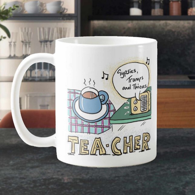 Geschenk für einen Lehrer oder Schullehrer Kaffeetasse (Von Creator hochgeladen)