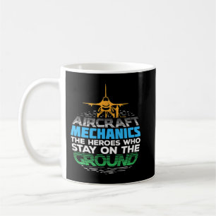 Geschenk für einen Luftfahrzeugmechaniker Kaffeetasse