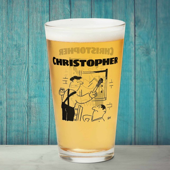 Geschenk für einen Maler und Dekorator mit Namen Glas (Von Creator hochgeladen)