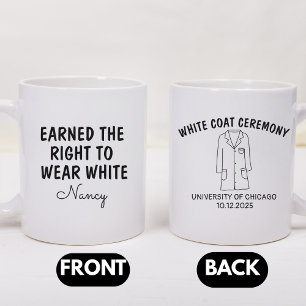 Geschenk für einen neuen Arzt, personalisierter we Kaffeetasse