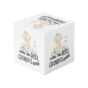 Geschenk für Enkel Bär & Kaninchen Bester Opa Würfel