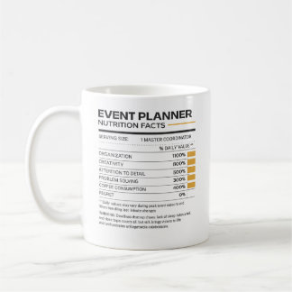 Geschenk für Eventplaner und Hochzeitskoordinator Kaffeetasse