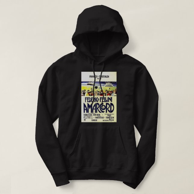 Geschenk für Filmfans federico fellini Idol Gift F Hoodie (Design vorne)