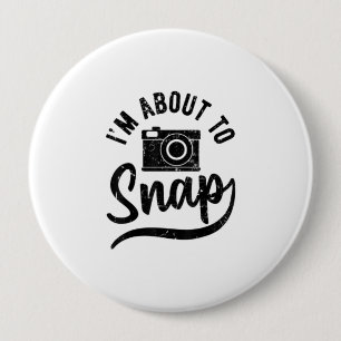 Geschenk für Fotografen Ich bin dabei, Kamera zu s Button