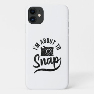 Geschenk für Fotografen Ich bin dabei, Kamera zu s Case-Mate iPhone Hülle