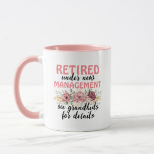 Geschenk für Frauen im Ruhestand Tasse