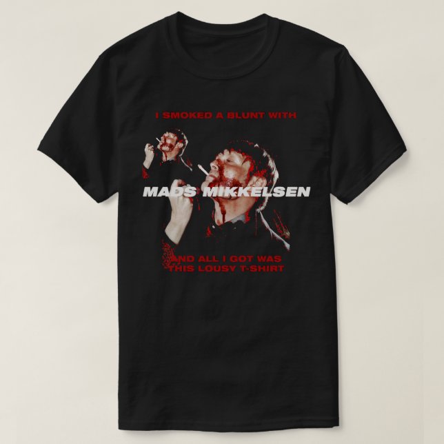 Geschenk für Frauen Mikkelsen dänische Mads Schaus T-Shirt (Design vorne)