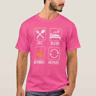 Geschenk für Freund Sportflugzeug Skydiving T-Shirt