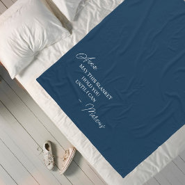 Geschenk für Freundinnen über lange Distanz Fleecedecke