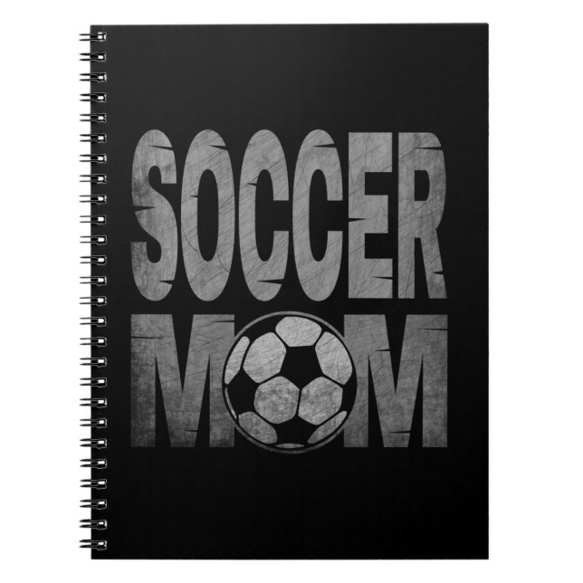 GESCHENK FÜR FUSSBALLMUTTER NOTIZBLOCK (Vorderseite)