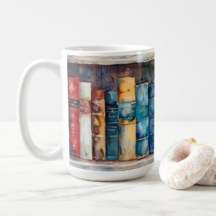 Geschenk für gemütliche Buchliebhaber Kaffeetasse