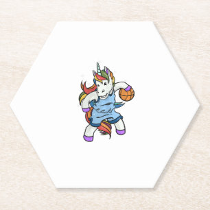 Geschenk für Girl Basketball Spieler Baller Unicor Untersetzer