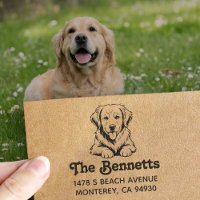 Geschenk für Golden Retriever-Hundebesitzer zur Rü