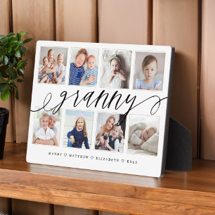 Geschenk für Granny   Entenkinder - FotoCollage Fotoplatte