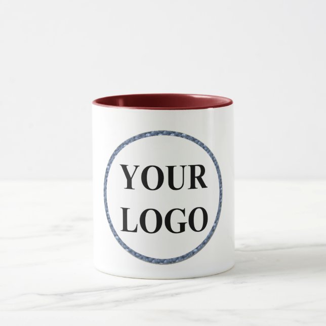 Geschenk für Großvater Weihnachtsfeiertag ADD-LOGO Tasse (Zentrum)