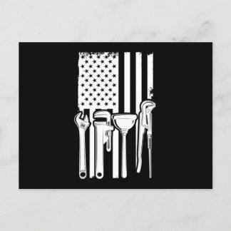 Geschenk für Handwerkzeuge der amerikanischen Flag Postkarte