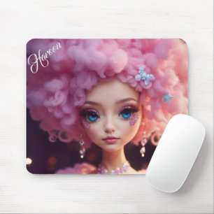 Geschenk für Haroon Modernes Niedlich Doll Foto Gr Mousepad