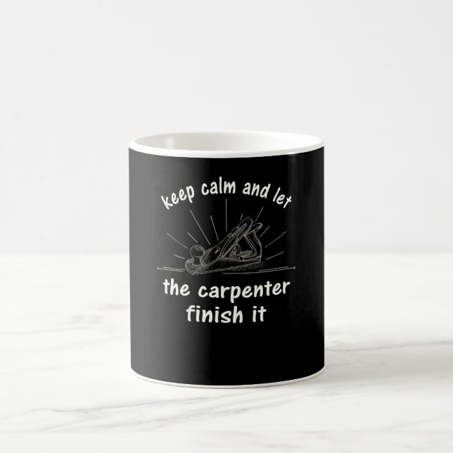 Geschenk für Holzarbeiter oder Handwerker Kaffeetasse (Mittel)