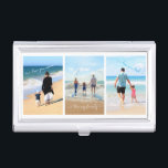Geschenk für Ihre Familienfotosammlung Visitenkart Visitenkarten Dose<br><div class="desc">Visitenkarten-Fälle mit individueller Liebe für Fotocollagen Familie Personalisierter Text - Mutter / Vater / Kind / Eltern / Paar - Moderne Fotos Individuelle Gestaltung - Spezielle Familie / Freunde oder Persönliche Visitenkarte Geschenk - Fügen Sie Ihre Fotos und Text - Name / Favoritenhintergrund - Elemente und Textfarben / Schriftart !...</div>