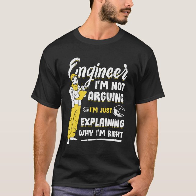 Geschenk für Ingenieuringenieure T-Shirt (Vorderseite)