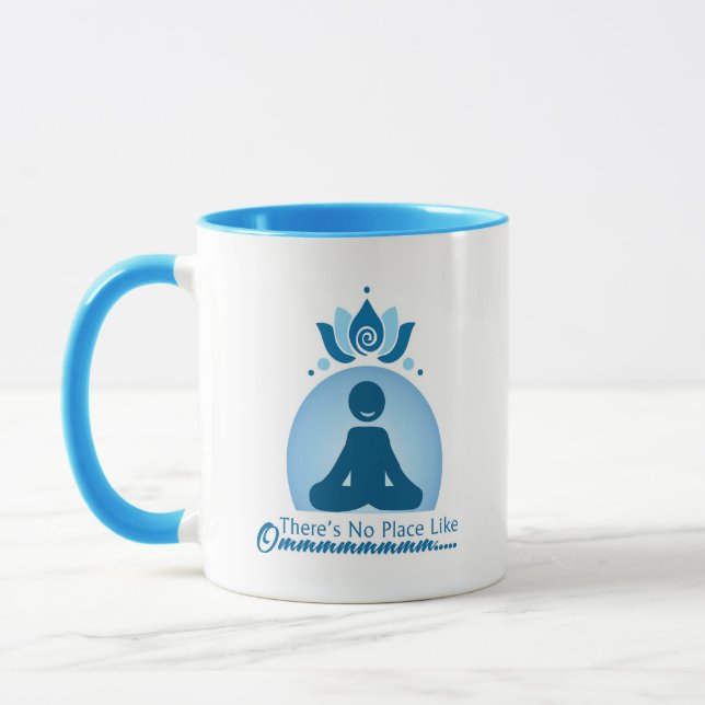 Geschenk für Jemand, der über Yoga meditiert oder  Tasse (Links)