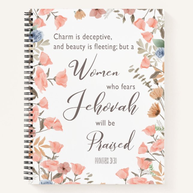 Geschenk für JW Elders Ehefrau Notizbuch (Vorderseite)