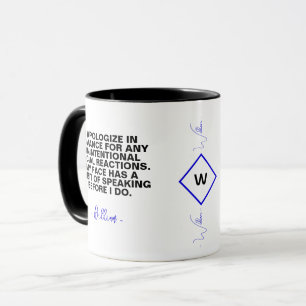 Geschenk für Kaffeeliebhaber   Lustig Sarkastisch Tasse