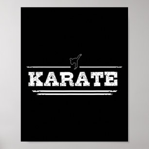 Geschenk für Karateka Poster