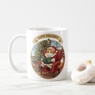 Geschenk für Katzenliebhaber zu Weihnachten Kaffeetasse