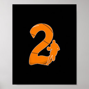 Geschenk für Kinder zum 2. Geburtstag Sketll - 2 J Poster