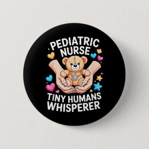 Geschenk für Kinderkrankenschwester RN Button