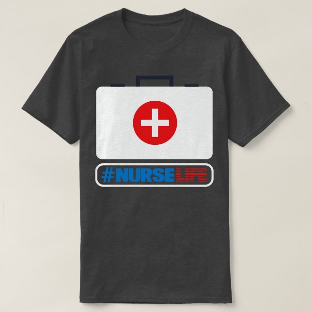Geschenk für Krankenpflege in der Woche der Kranke T-Shirt (Design vorne)